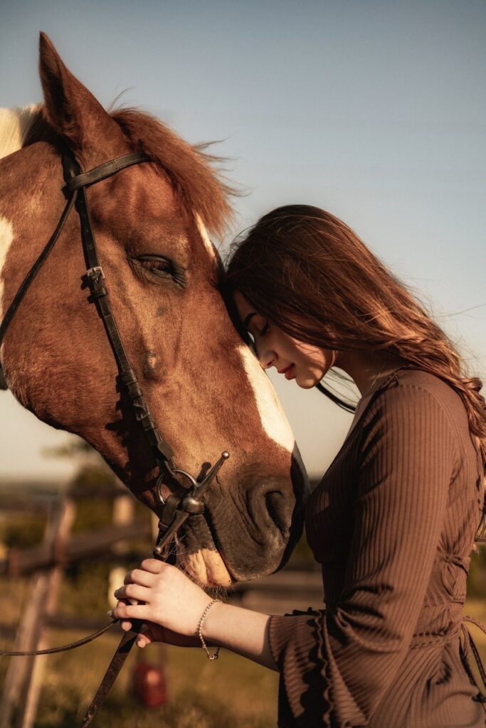 Paardencoaching: oefenen naast het paard